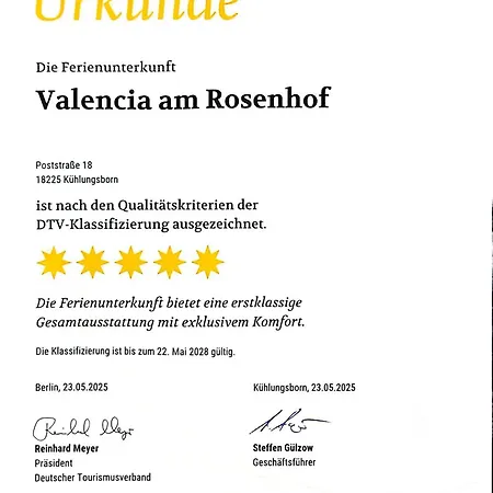 Valencia Am Rosenhof * Ostseebad Kühlungsborn